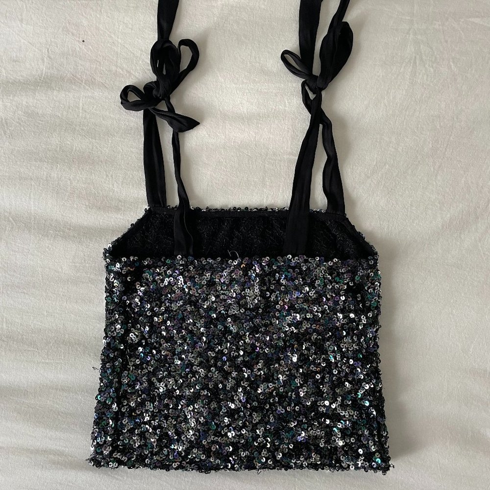 Free People Sequin Top